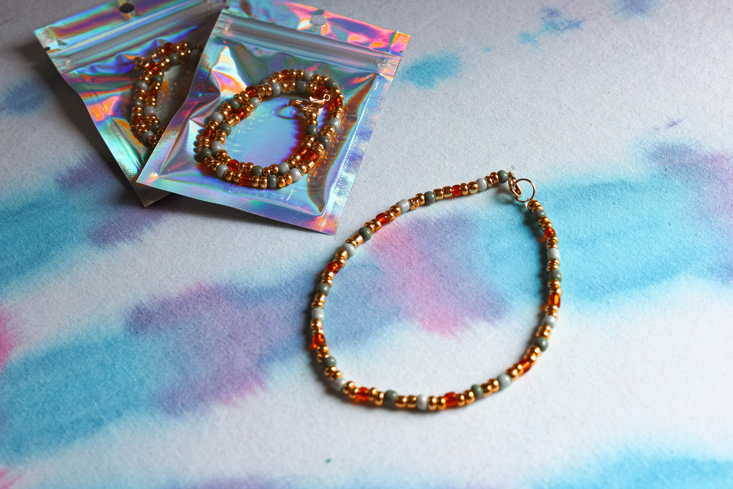 Golden Rays Anklet