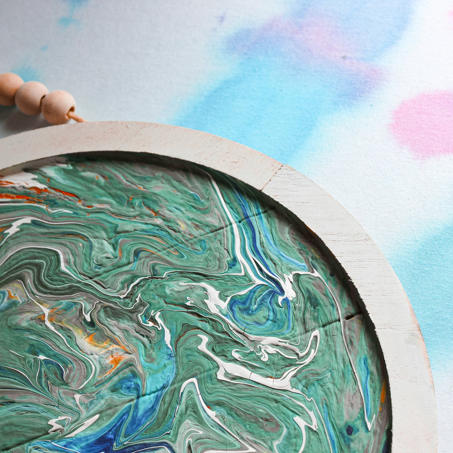 Marble Swirl Painting