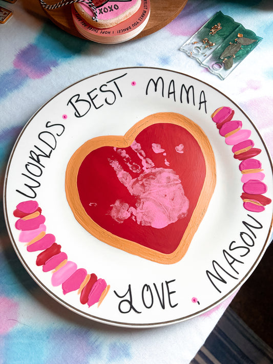 Valentines Day Decorative Plate