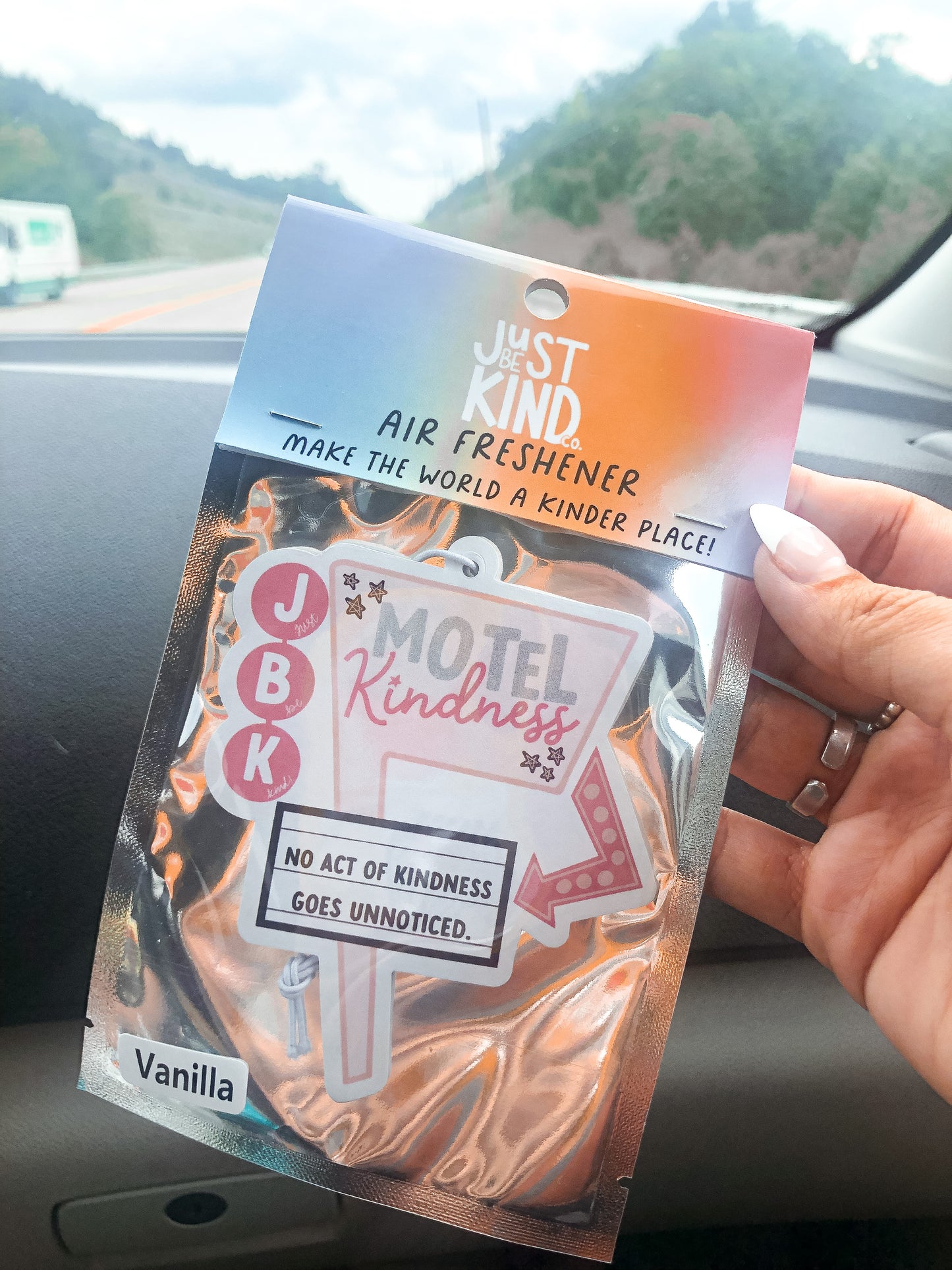 Motel Kindness Car Air Freshener - Vanilla Scented