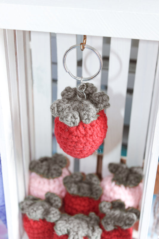 Strawberry Keychain