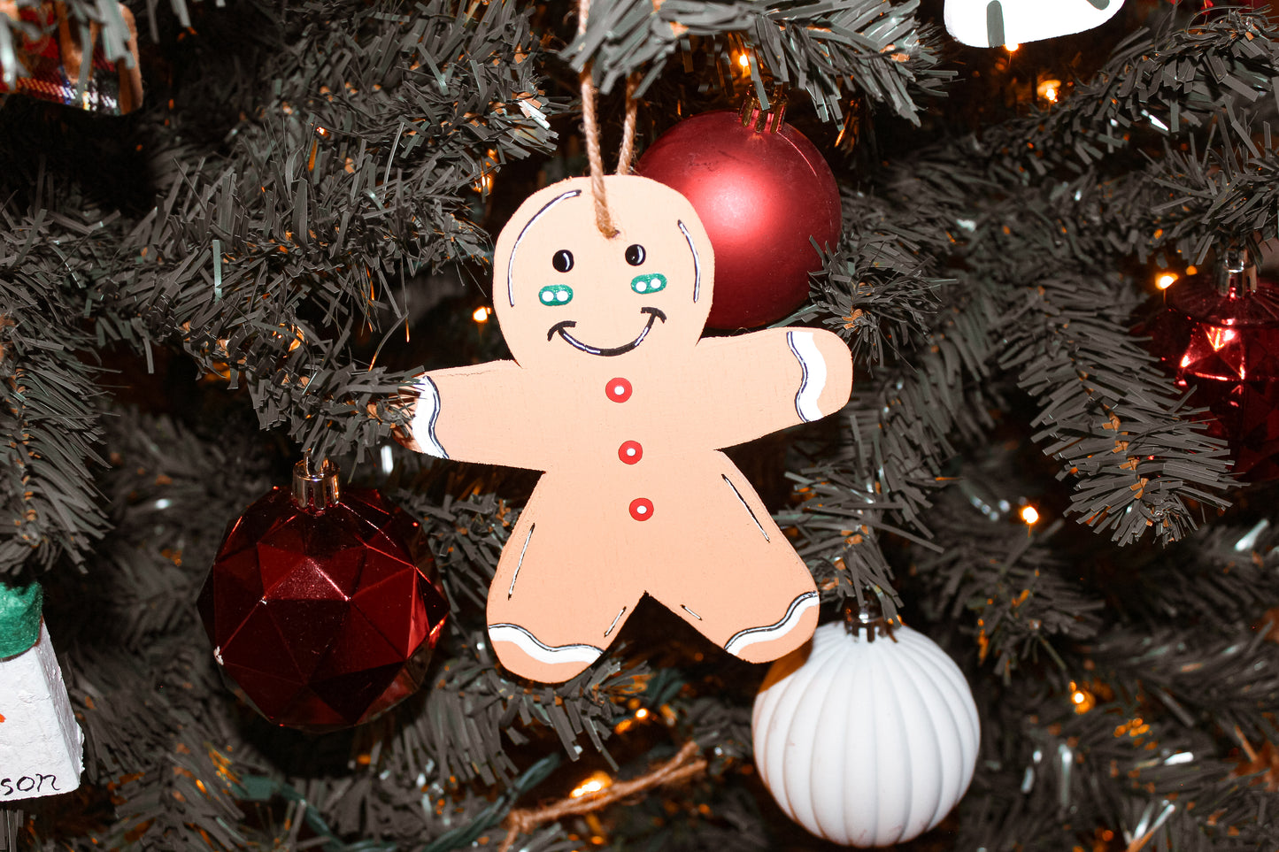 Gingerbread Man Ornament