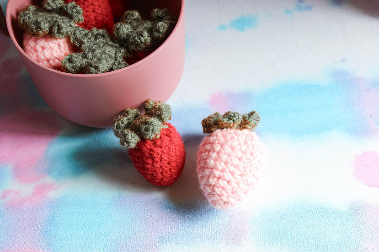 Strawberry Crochet Plush