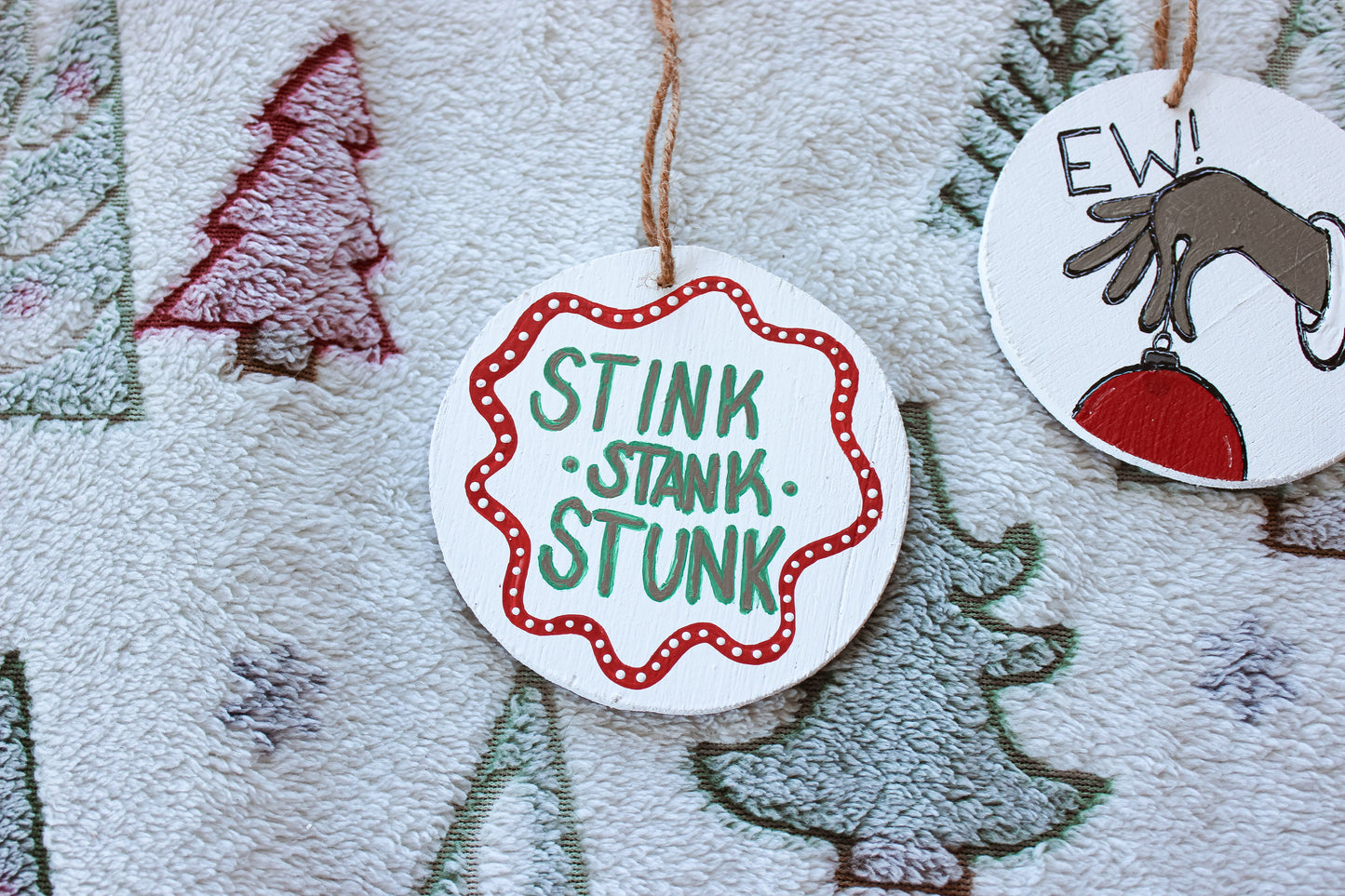 Stink , Stank , Stunk Ornament