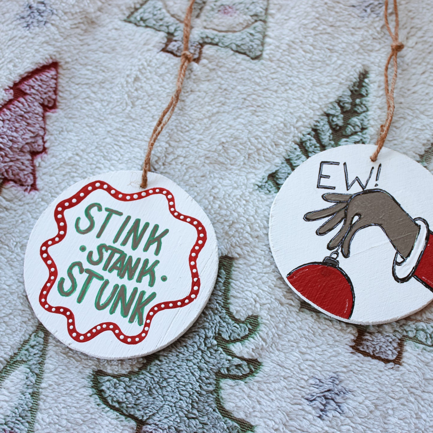 Stink , Stank , Stunk Ornament