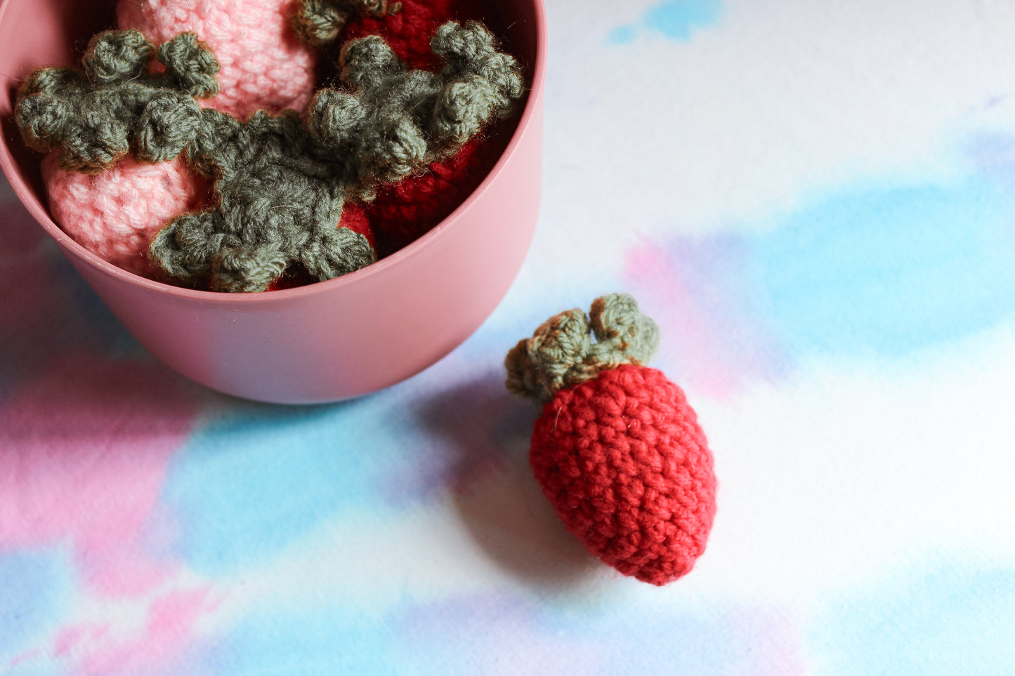 Strawberry Crochet Plush