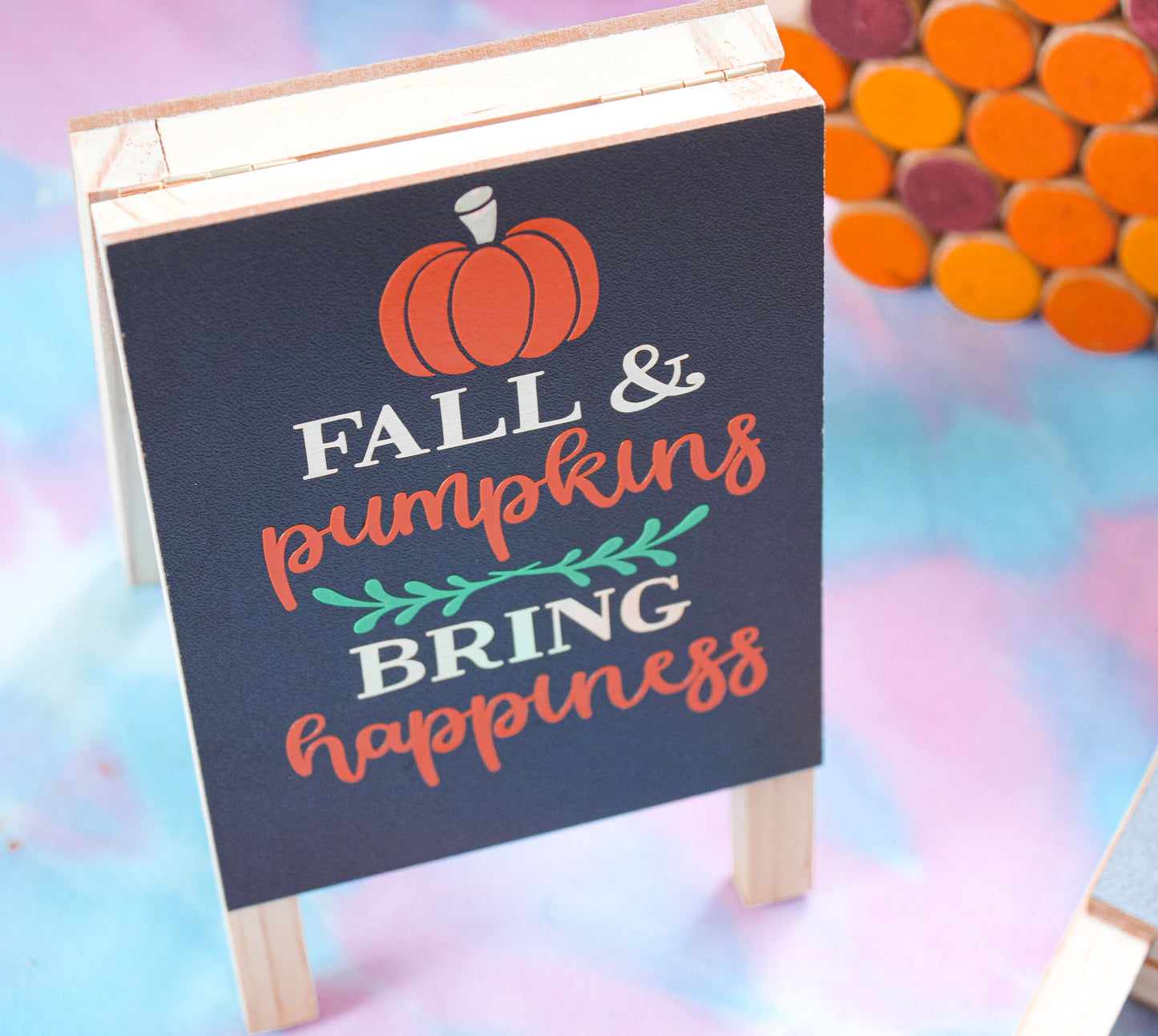 Fall Pumpkins Sign