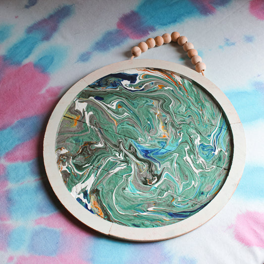 Marble Swirl Painting