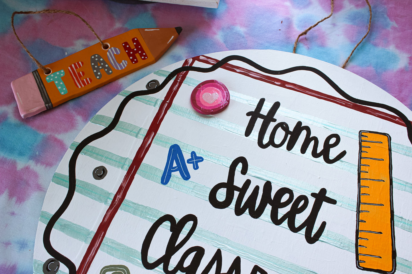 Home Sweet Classroom Door Hanger/Yard Stake