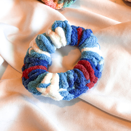 Red, White, and Blue Scrunchie