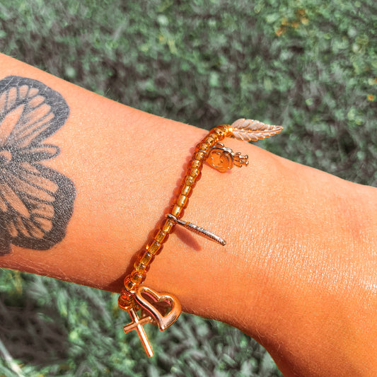 Golden Charm Bracelet