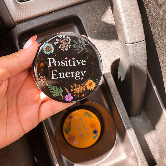 Positive Energy Car Coasters | Car Coasters