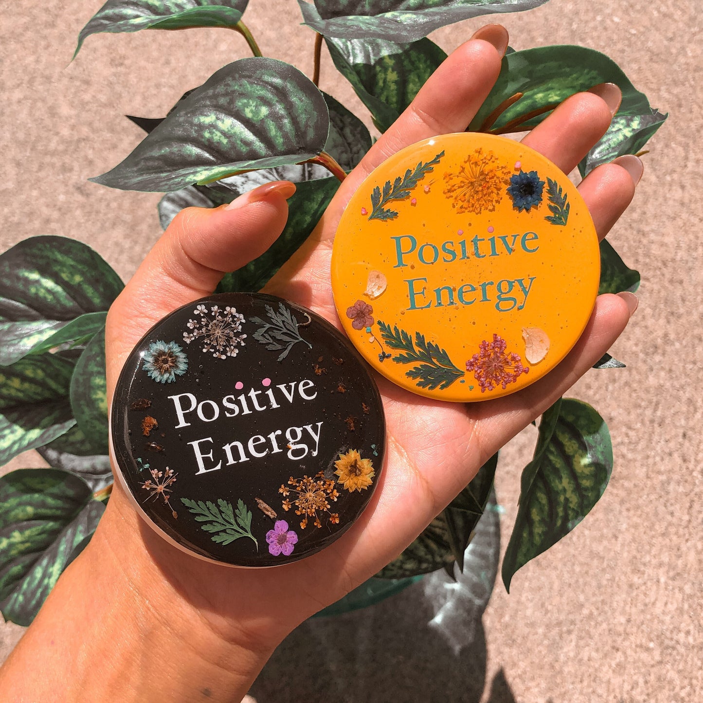 Positive Energy Car Coasters | Car Coasters