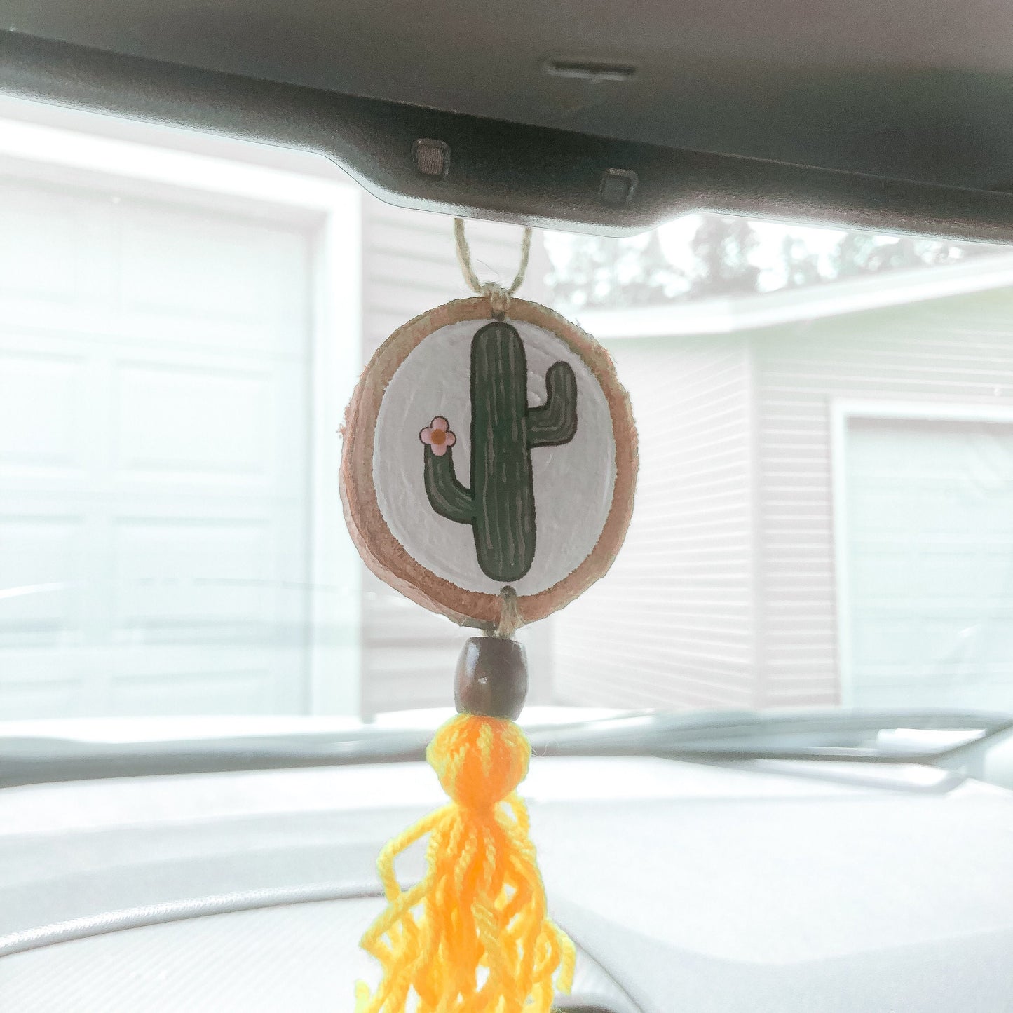 Cactus Car Charm | Rear View Mirror Car Charm