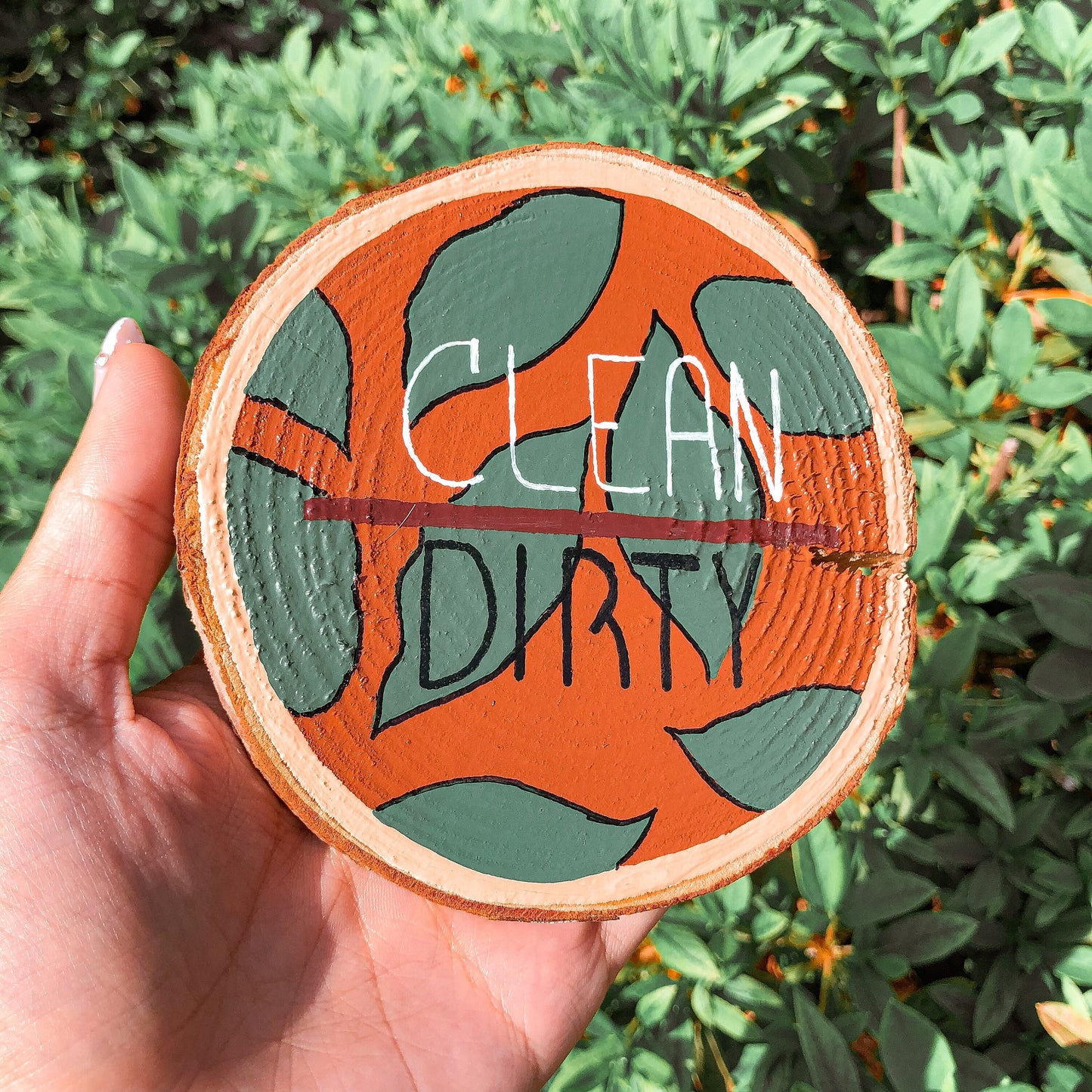 Leafy Dishwasher Magnet