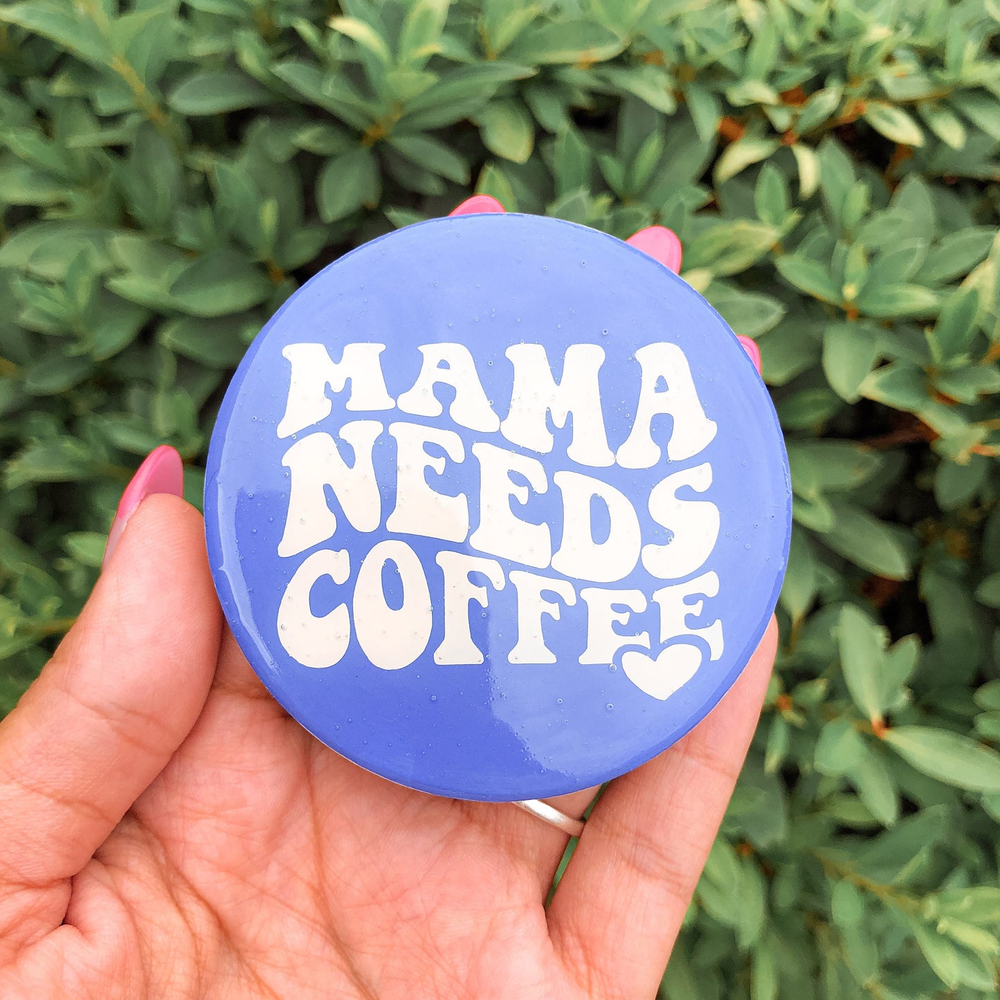 Mama Needs Coffee Car Coaster | Car Coaster