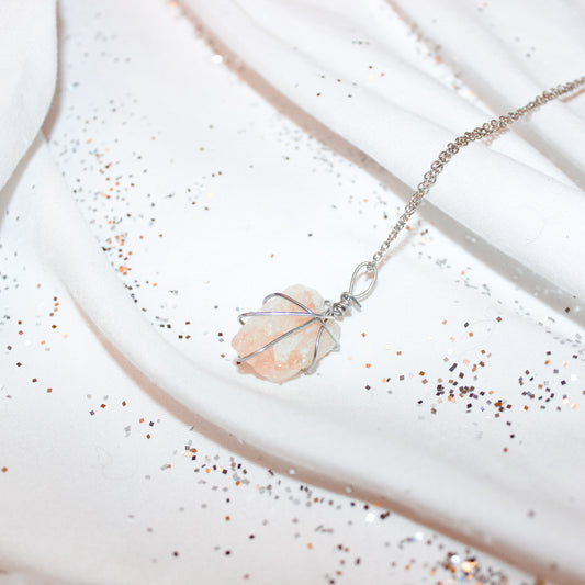 Calcite Wrapped Necklace