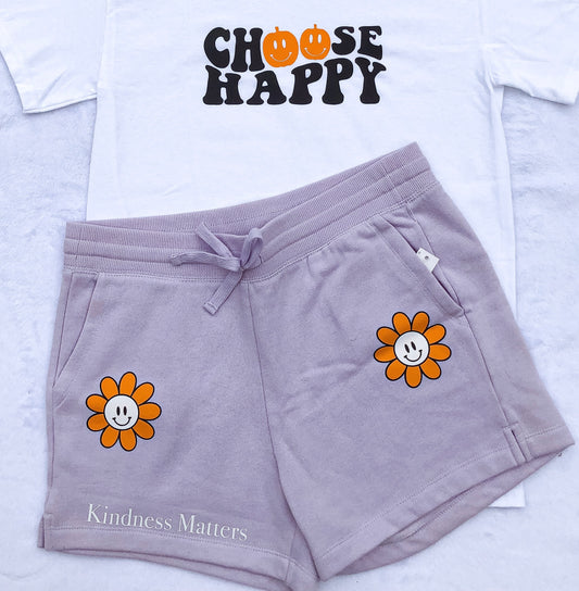 Kindness Matters Shorts | Smiley Shorts