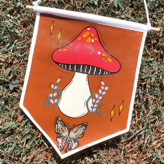 Mushroom Wall Hanging