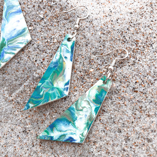 Marble Painted Dangles