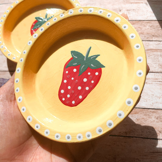 Strawberry Trinket Tray