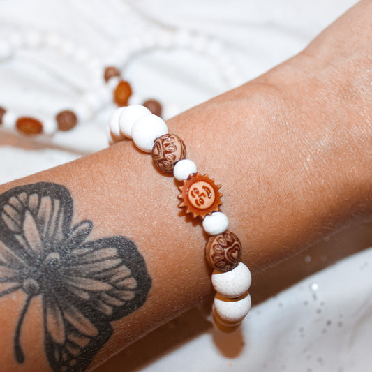 White Sunshine Bracelet